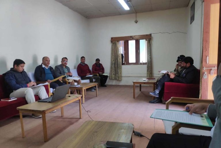 हिमाचल प्रदेश में आगामी 12 नवंबर को विधानसभा निर्वाचन के सम्बंध में अंतर राज्य समन्वय बैठक