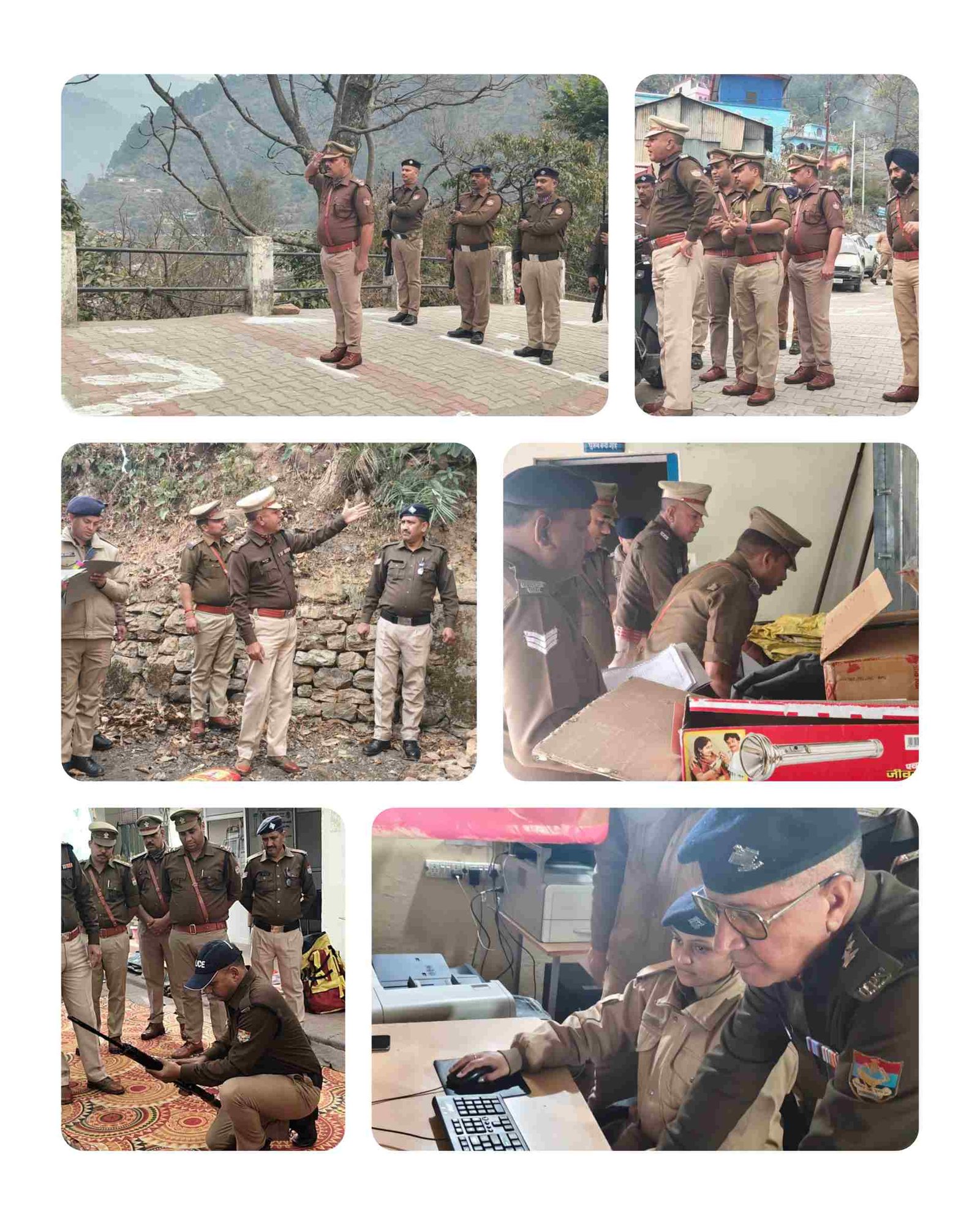 थानों की कार्यप्रणाली को सुदृढ़ बनाने की दिशा में अहम पहल, पुलिस उपाधीक्षक कर्णप्रयाग ने कोतवाली कर्णप्रयाग का किया अर्द्धवार्षिक निरीक्षण