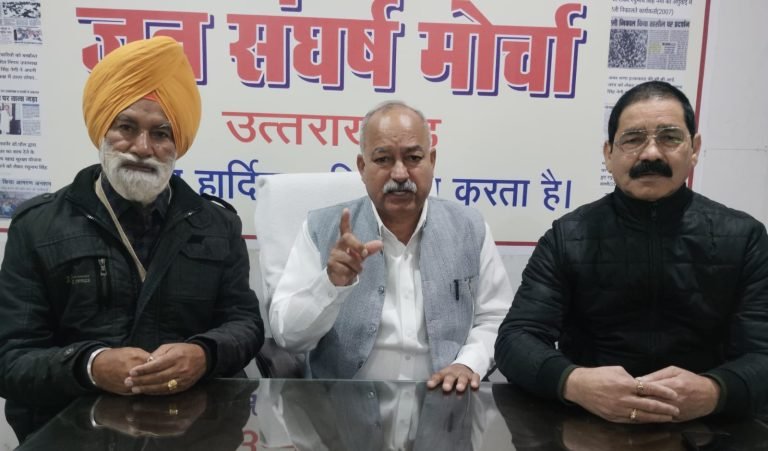 सीवरेज लाइन कार्यों में अव्यवस्थाएं दुरुस्त करे कार्यदायी संस्था, नहीं तो आंदोलन करेगा जन संघर्ष मोर्चा