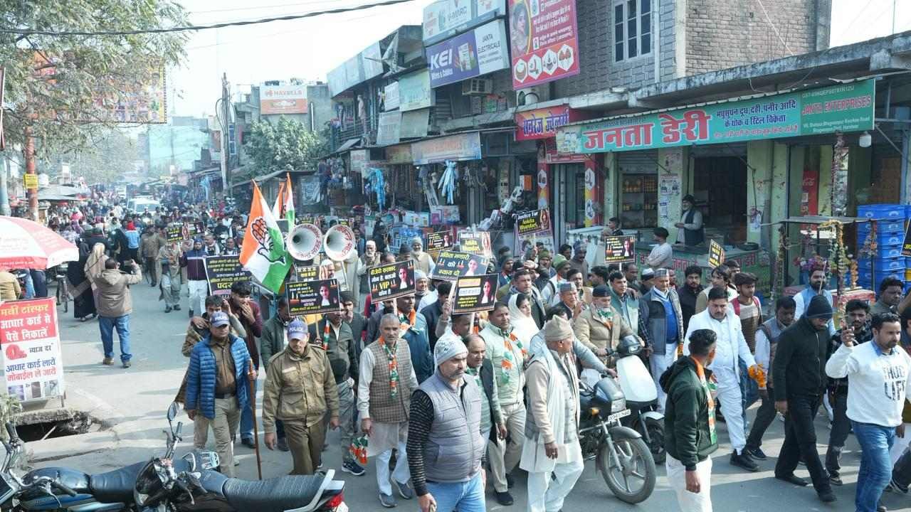 रुड़की–भगवानपुर में “अंकिता को न्याय दो” यात्रा, धामी सरकार पर हरीश रावत का तीखा हमला