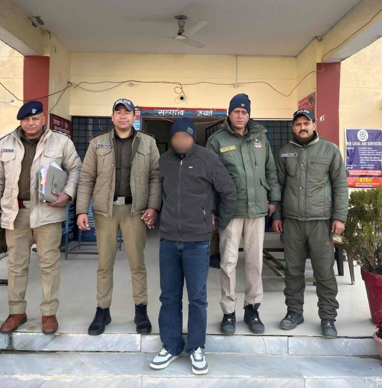 चोरी से गैंगस्टर एक्ट तक फैला कुख्यात नेटवर्क ध्वस्त ,पोखरी पुलिस ने चार शातिर अपराधियों को भेजा जेल