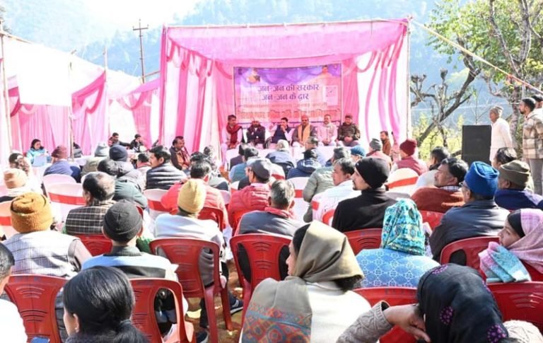 जन-जन की सरकार, जन-जन के द्वार: नौली में बहुउद्देशीय शिविर, 49 शिकायतों का मौके पर निस्तारण