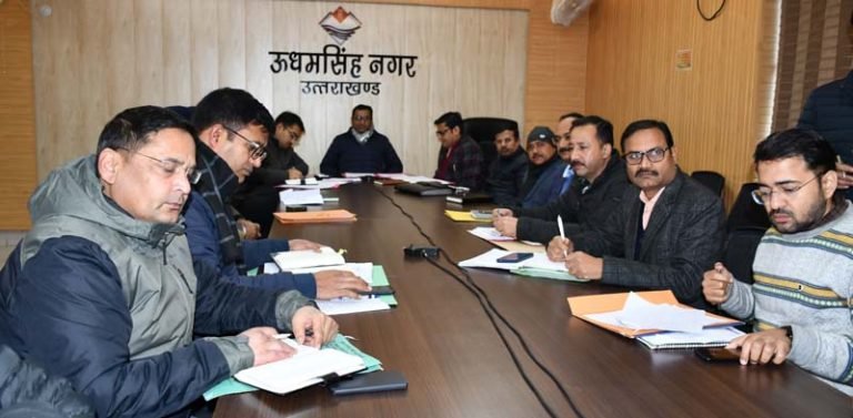 जिले की विभागीय भूमि/परिसम्पत्तियों से अतिक्रमण हटाने को लेकर समीक्षा बैठक, 15 दिन में सम्पत्ति पंजिका व GIS मैपिंग के निर्देश