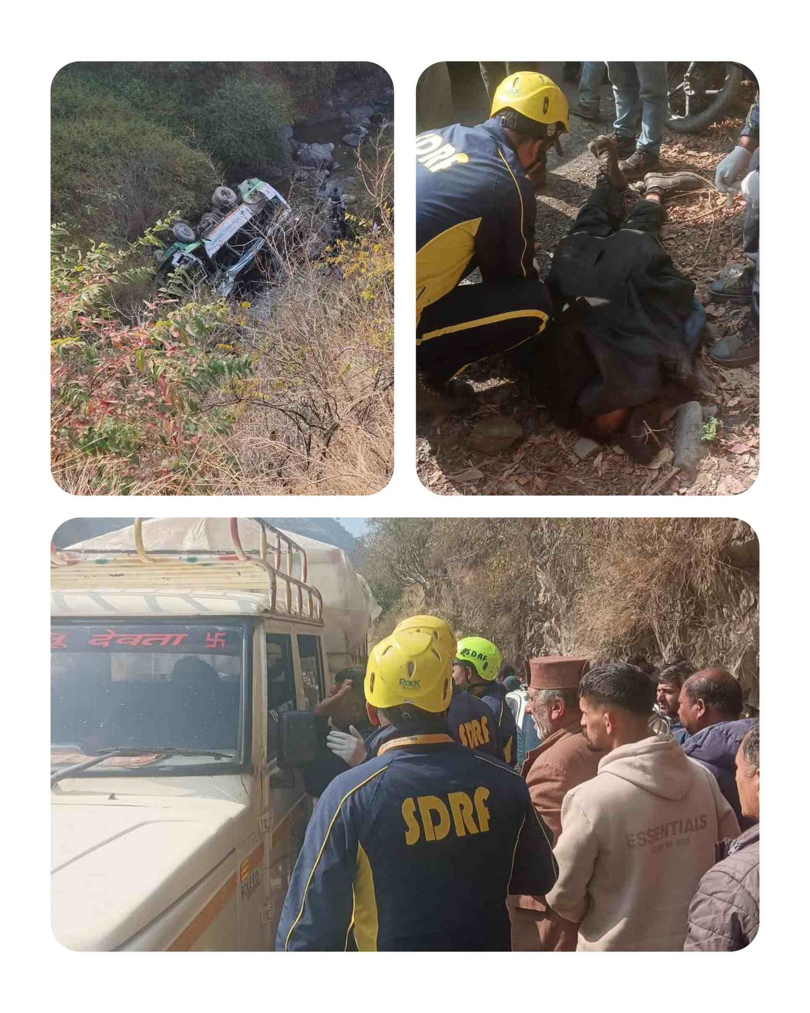 हिमाचल रोडवेज बस दुर्घटना:  राहत–बचाव व उपचार के पुख्ता इंतजाम