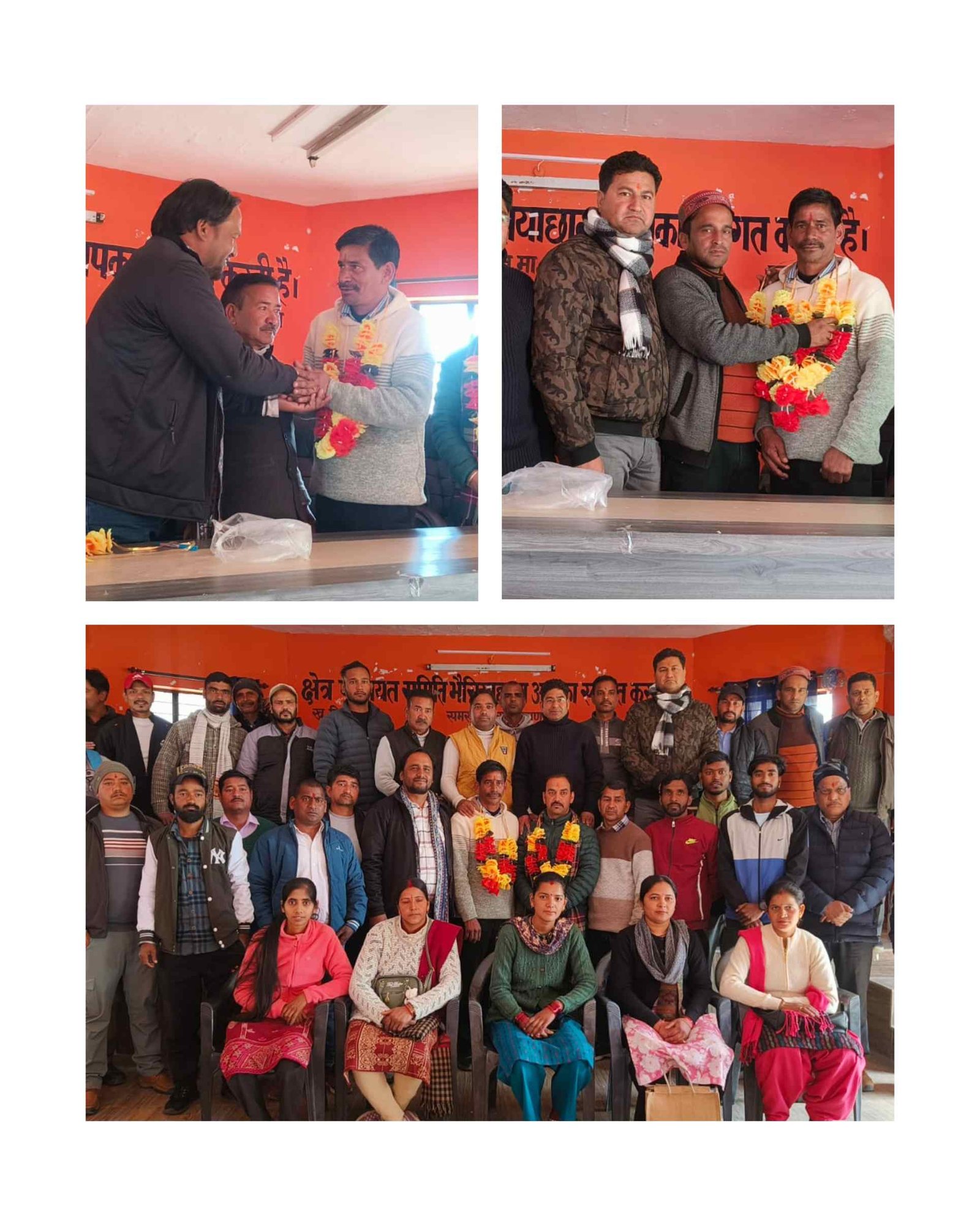 भैसियाछाना विकासखंड में ग्राम प्रधान संगठन का चुनाव सर्वसम्मति से संपन्न, रवींद्र चम्मयाल बने अध्यक्ष