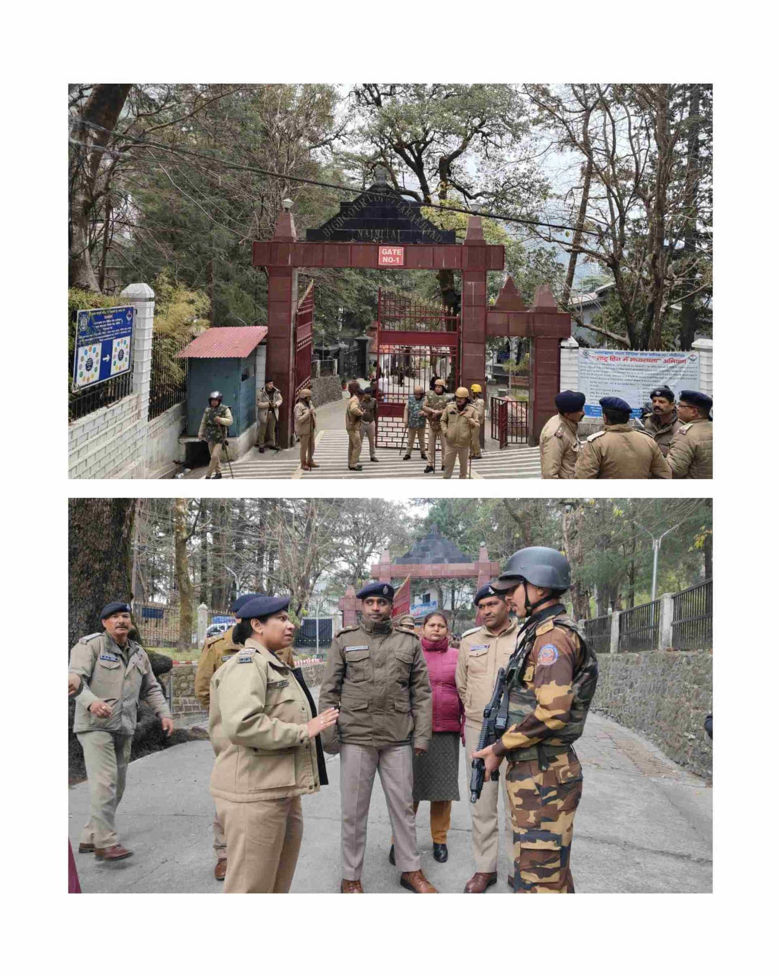 जिला न्यायालय के बाद धमकी भरा ईमेल आया उत्तराखण्ड हाईकोर्ट, आई जी रिद्धिम अग्रवाल ने संभाला मोर्चा