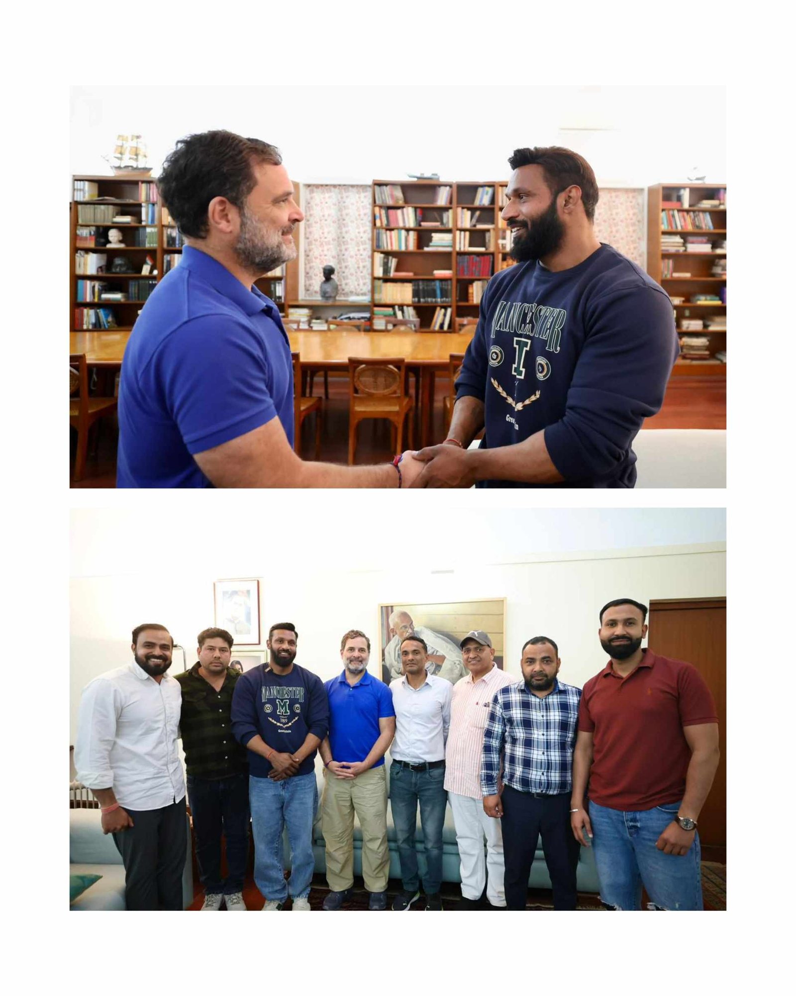 कोटद्वार के दीपक कुमार ने नई दिल्ली में राहुल गांधी से की मुलाकात, मानवीय कार्यों की सराहना