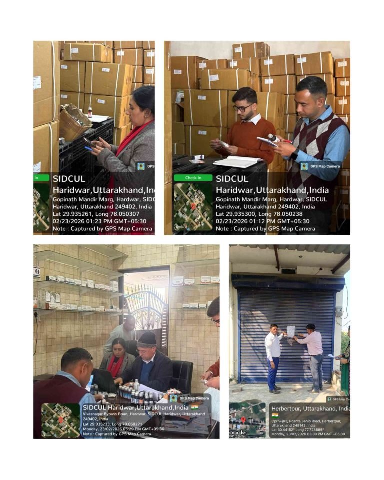 नशे के नेटवर्क पर धामी सरकार का कड़ा वार; कोडीन सिरप के दुरुपयोग पर प्रदेशव्यापी अभियान, देहरादून में दो प्रतिष्ठान सील