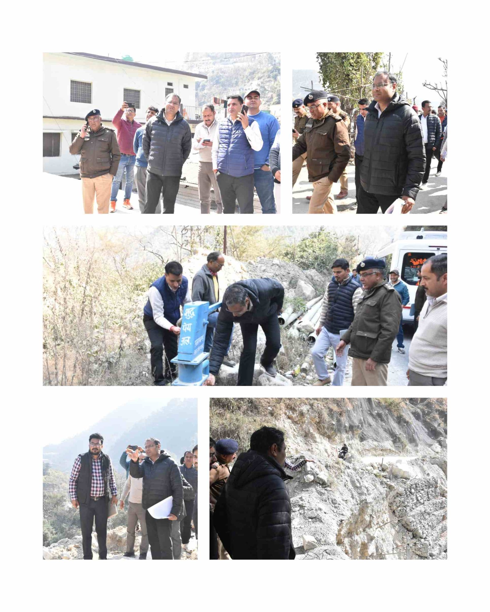 चारधाम यात्रा 2026: डीएम गौरव कुमार व एसपी सुरजीत पंवार ने कमेड़ा से बदरीनाथ तक 160 किमी हाईवे का किया स्थलीय निरीक्षण