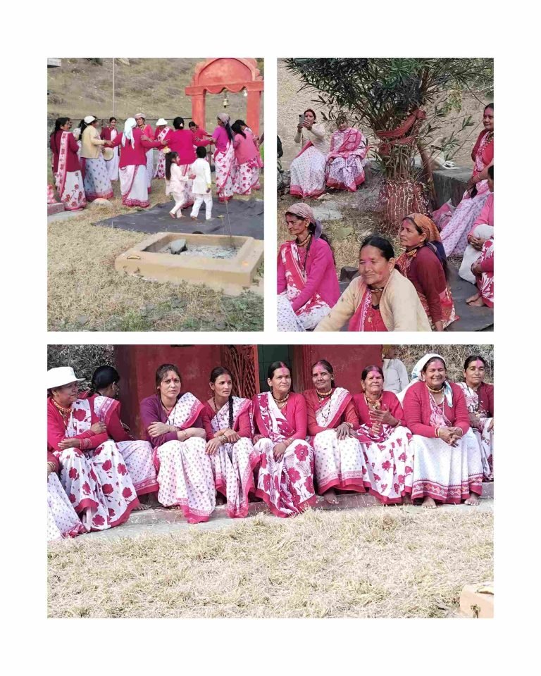 रीमागाड़ा भगवती मंदिर में छह दिवसीय महिला होली की धूम, क्षेत्र में उत्साह का माहौल