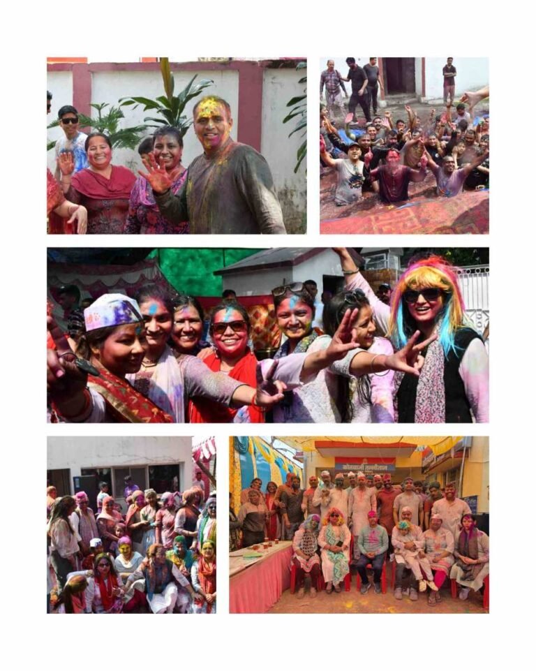 एसएसपी डॉ. मंजूनाथ टी.सी. की अगुवाई में नैनीताल पुलिस ने मनाई उल्लासपूर्ण होली