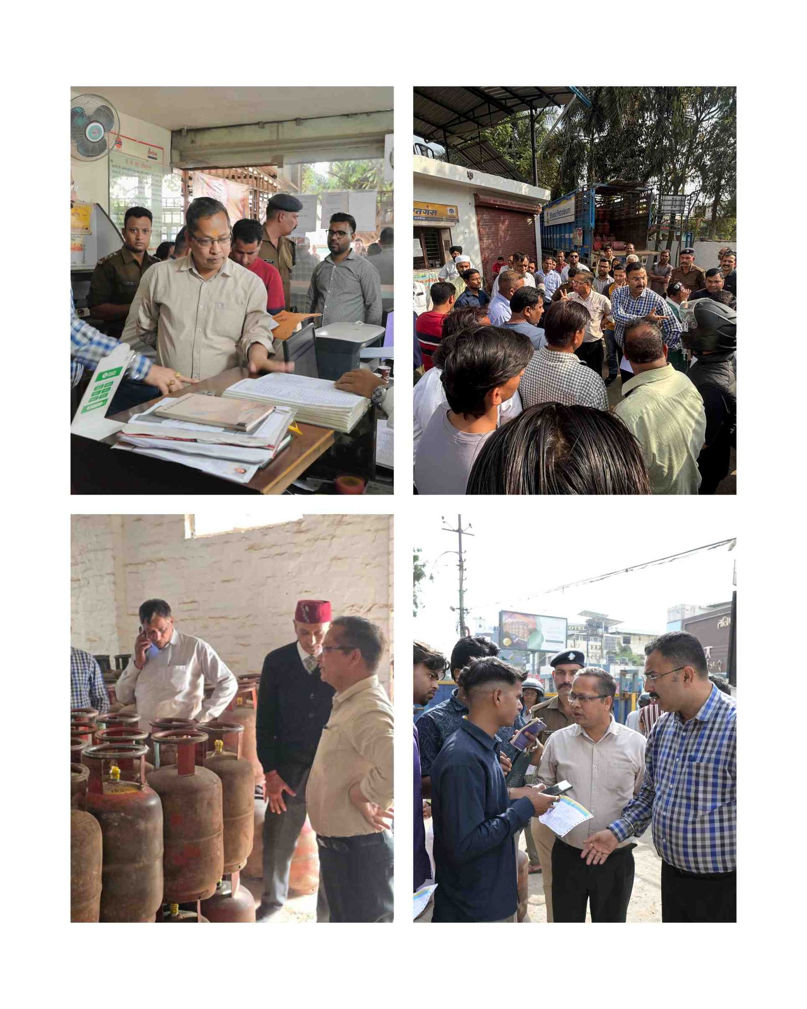 एलपीजी गैस की कालाबाजारी पर प्रशासन सख्त, देहरादून में गैस एजेंसियों का औचक निरीक्षण; अनियमितता पर मुकदमा दर्ज करने के निर्देश