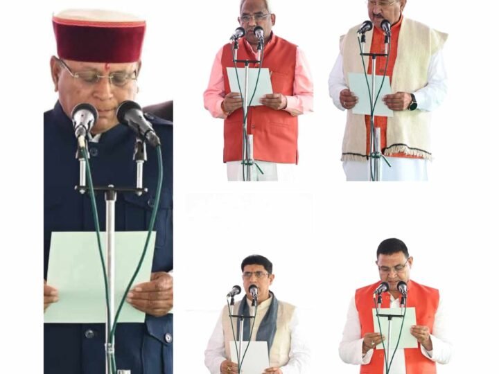 उत्तराखंड मंत्रिमंडल विस्तार: शपथ लेने वाले तीन मंत्री पूर्व कांग्रेसी, सियासी चर्चाएं तेज