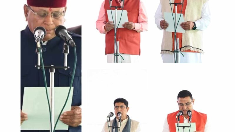 उत्तराखंड मंत्रिमंडल विस्तार: शपथ लेने वाले तीन मंत्री पूर्व कांग्रेसी, सियासी चर्चाएं तेज