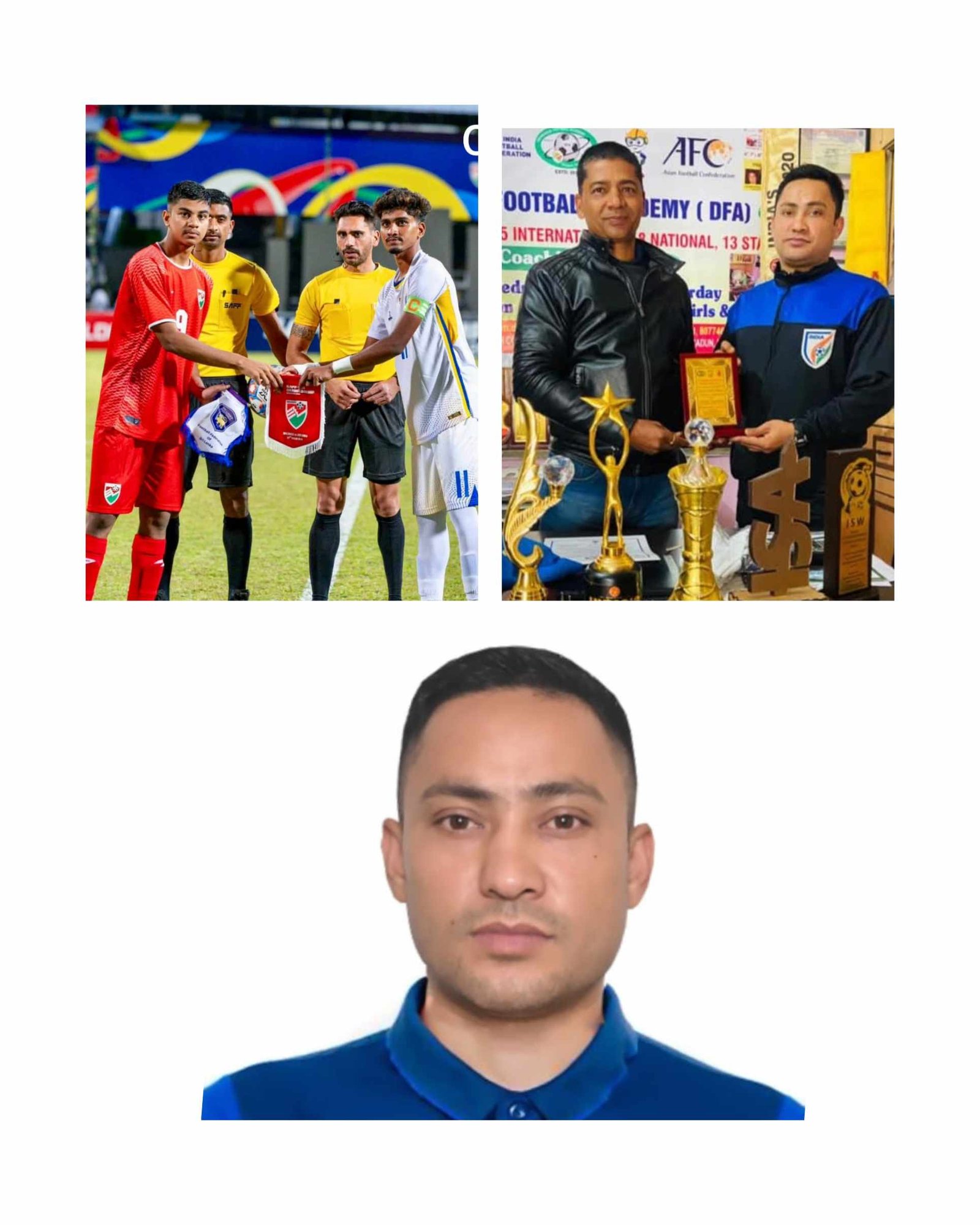 सैफ अंडर-20 चैंपियनशिप 2026 में भारत से एकमात्र रेफरी बने चर्चिल राणा, उत्तराखंड के लिए गौरव का क्षण