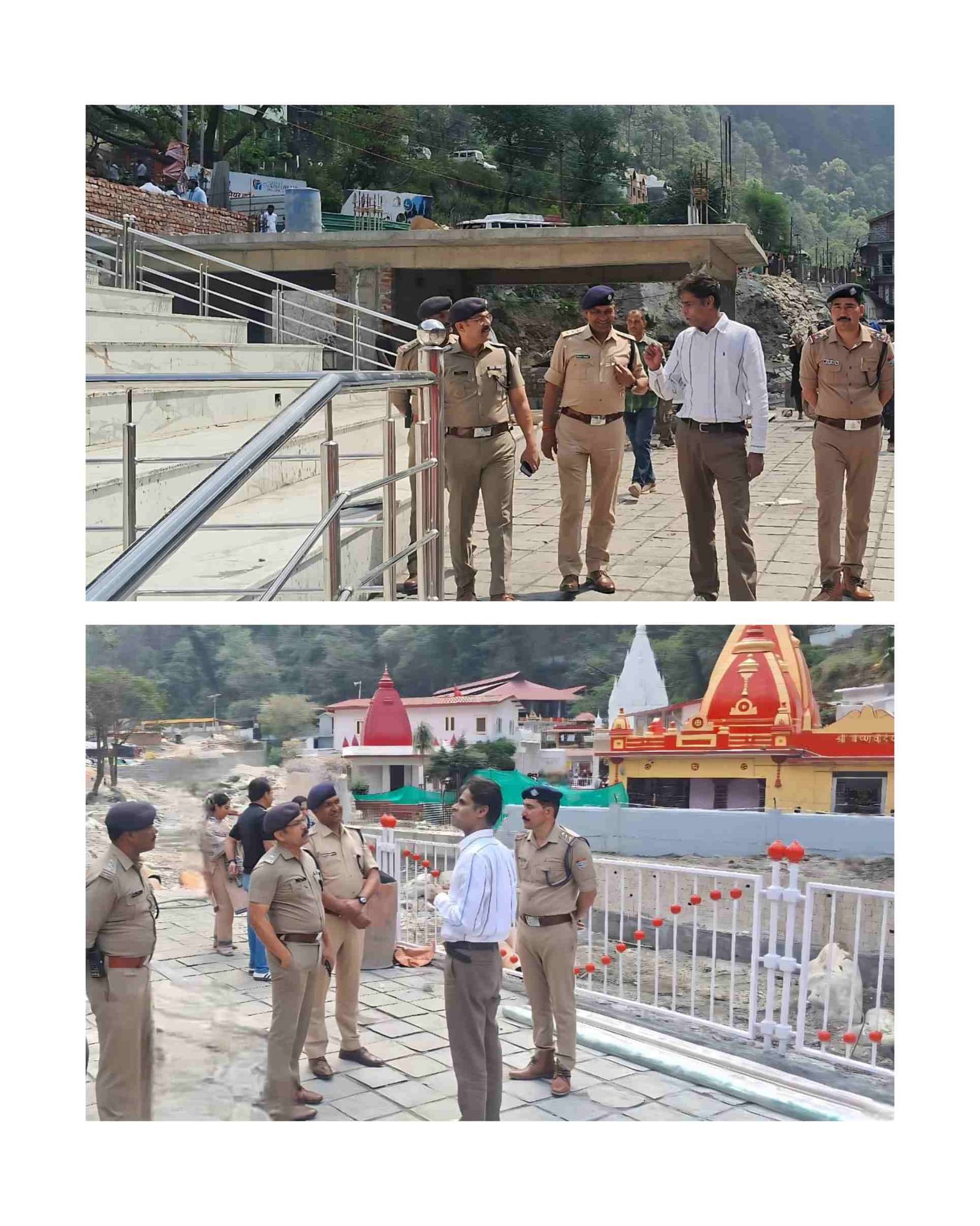 पर्यटन सीजन से पहले कैंची धाम का निरीक्षण, एडीजी ने सुरक्षा व यातायात व्यवस्था को लेकर दिए सख्त निर्देश