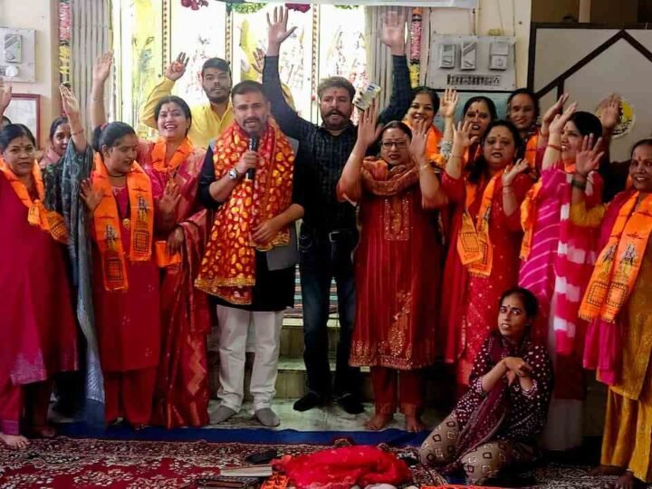 तृतीय चैत्र नवरात्र के पावन अवसर पर गोविंदगढ़ में “माँ शक्ति आराधना संध्या महोत्सव” का आयोजन