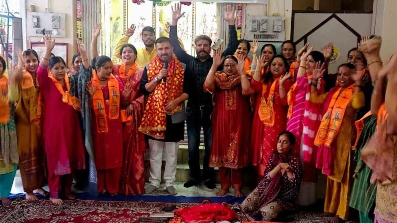 तृतीय चैत्र नवरात्र के पावन अवसर पर गोविंदगढ़ में “माँ शक्ति आराधना संध्या महोत्सव” का आयोजन