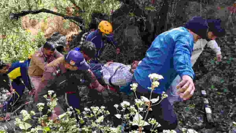 नैनीताल में दर्दनाक सड़क हादसा, खाई में गिरी कार; दो पर्यटकों की मौत, दो घायल