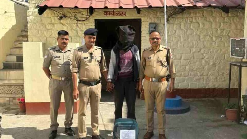 हल्द्वानी में मंदिर चोरी का 24 घंटे में खुलासा, आरोपी गिरफ्तार
