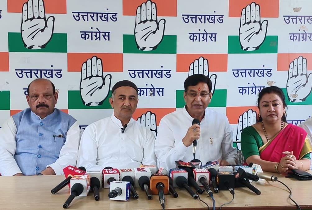 “4 साल बेमिसाल नहीं, 4 साल बेहाल”: कांग्रेस का धामी सरकार पर तीखा प्रहार