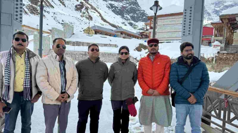 केदारनाथ धाम यात्रा 2026 की तैयारियां तेज, डीएम-एसपी ने किया स्थलीय निरीक्षण