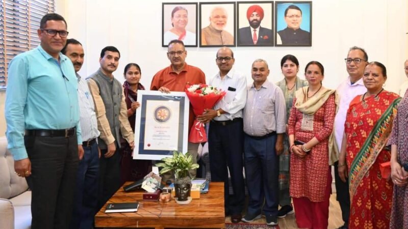 उत्तराखंड रेशम विभाग को राष्ट्रीय स्कोच अवार्ड, कृषि मंत्री गणेश जोशी ने दी बधाई