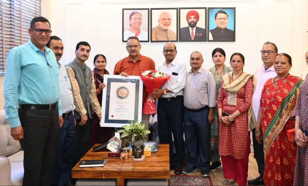 उत्तराखंड रेशम विभाग को राष्ट्रीय स्कोच अवार्ड, कृषि मंत्री गणेश जोशी ने दी बधाई