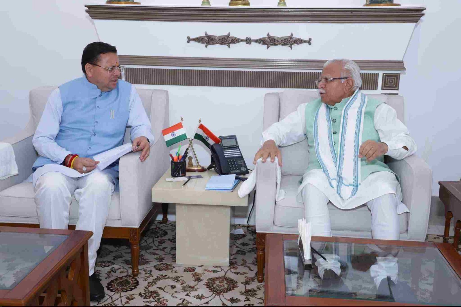 कुंभ 2027 की तैयारियों को लेकर सीएम धामी ने केंद्रीय मंत्री से की मुलाकात, हरिद्वार के लिए 750 करोड़ के प्रस्ताव