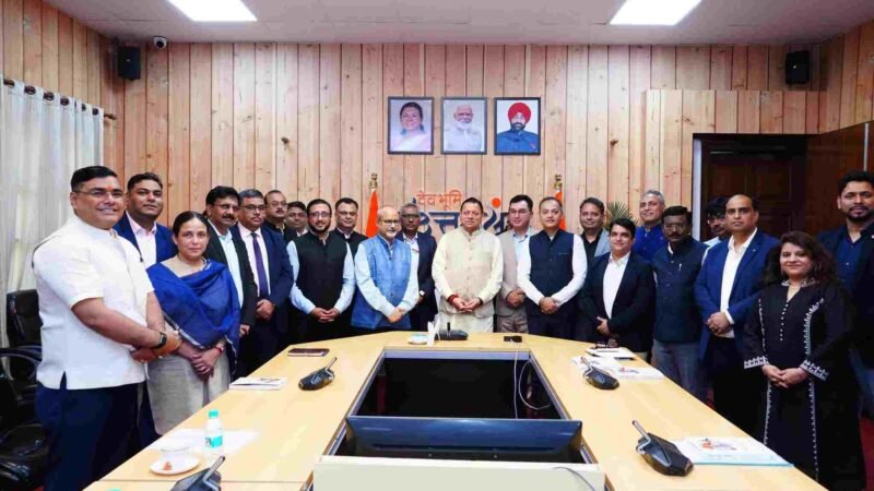 डिजिटल एंपॉवरमेंट पर जोर, मुख्यमंत्री धामी से “इंडिया डिजिटल एंपॉवरमेंट मीट” के आयोजकों की भेंट