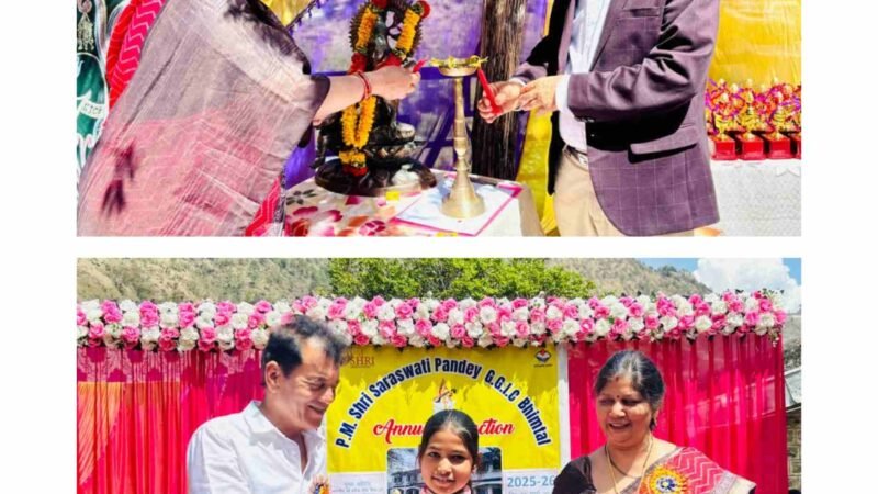 छात्र छात्राएं देश का भविष्य है: डॉक्टर हरीश बिष्ट