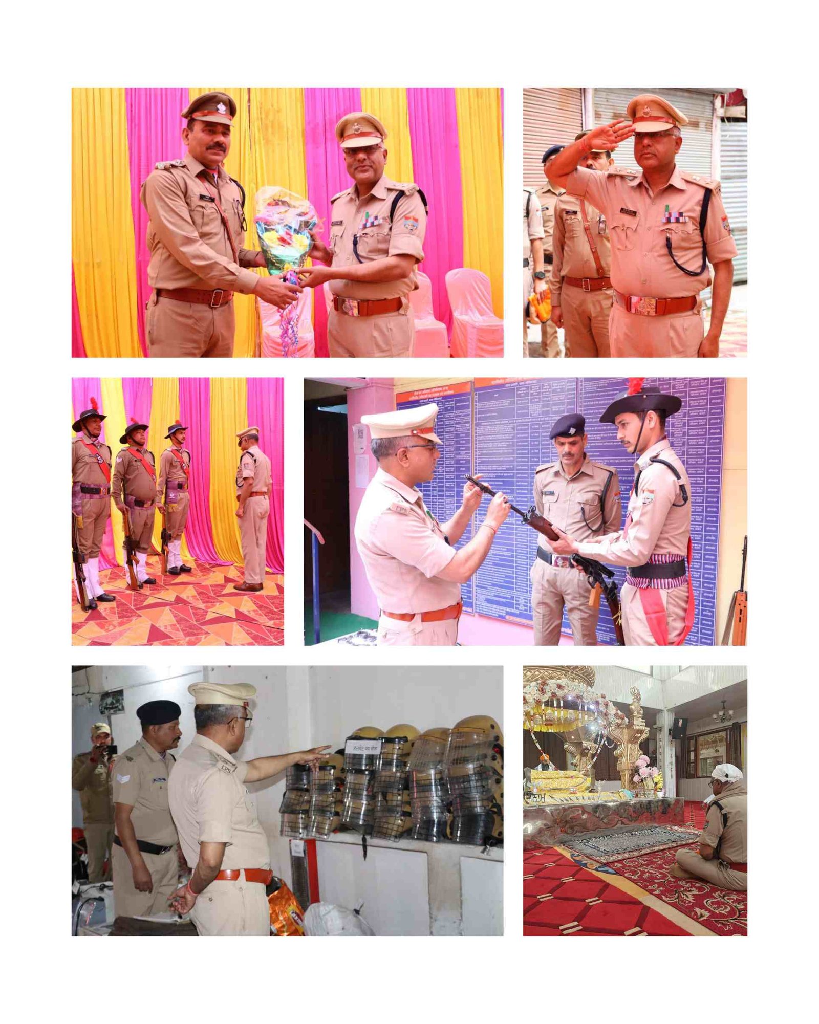 चारधाम व हेमकुंड साहिब यात्रा को लेकर चमोली पुलिस सतर्क, एसपी ने गोविंदघाट का किया निरीक्षण