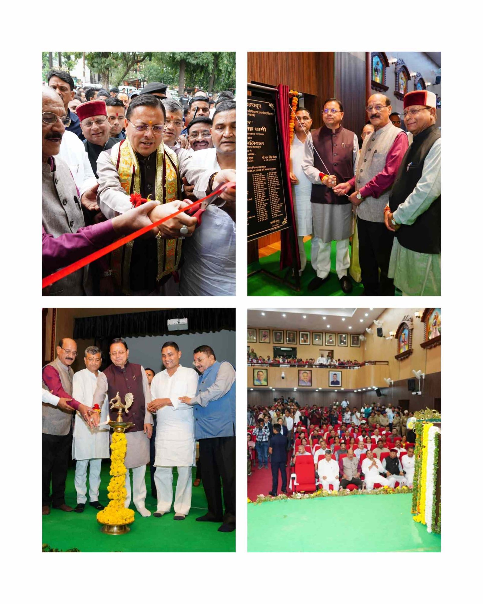 देहरादून में 2.32 करोड़ से जुगमंदर हॉल का लोकार्पण, पार्क व कैनाल परियोजनाओं का शिलान्यास