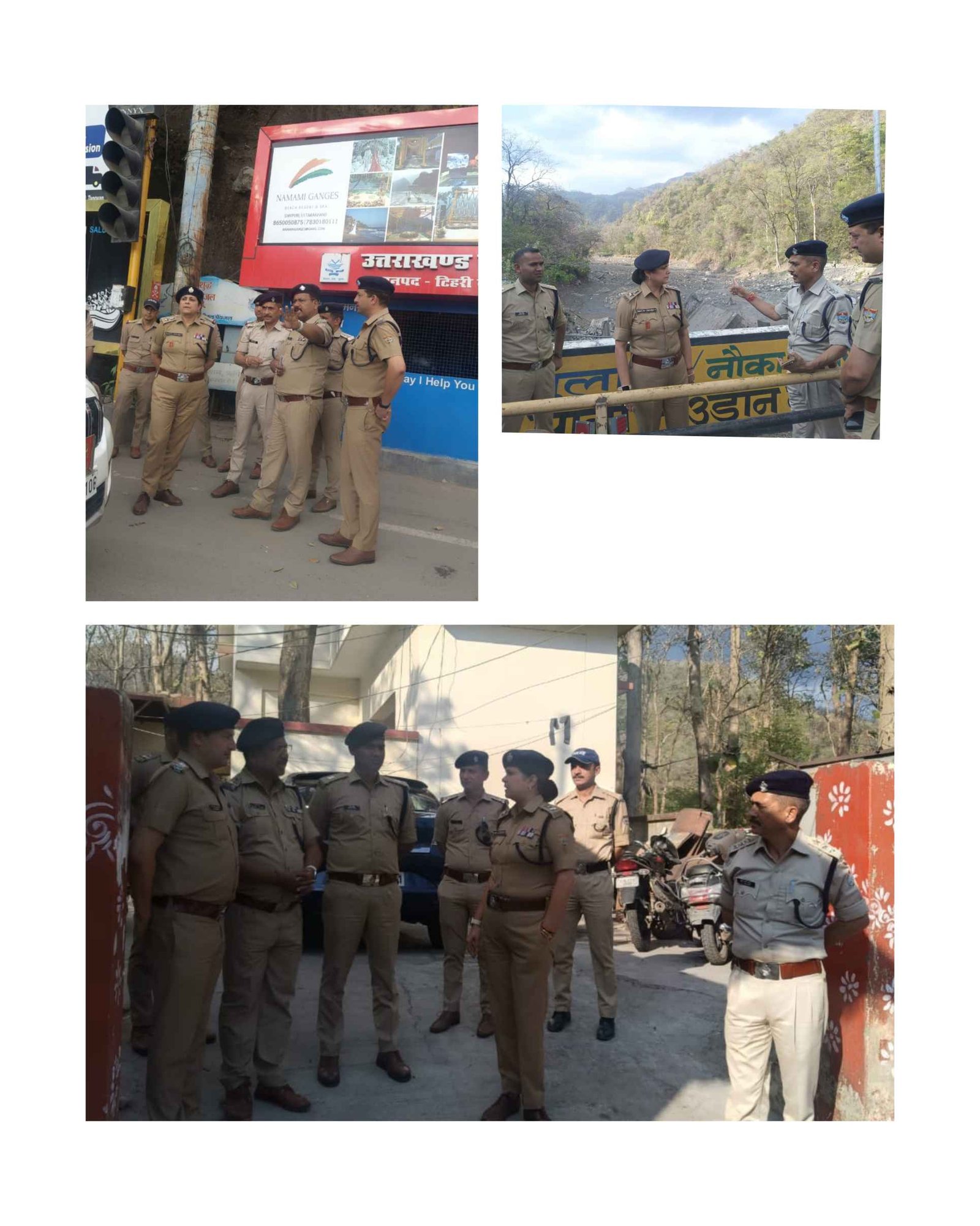 चारधाम यात्रा से पहले टिहरी पुलिस अलर्ट, एसएसपी श्वेता चौबे ने मार्गों और सुरक्षा व्यवस्थाओं का किया स्थलीय निरीक्षण