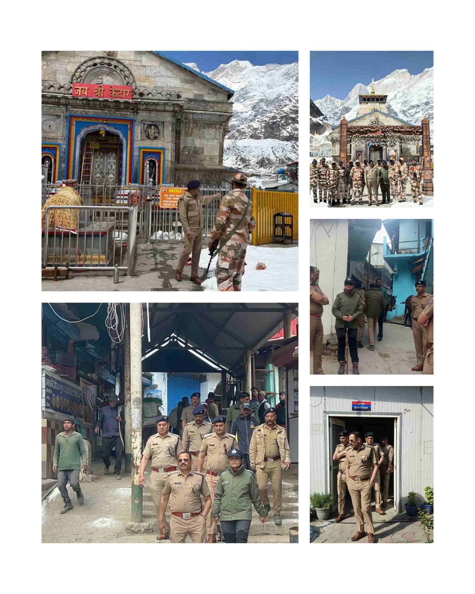 आईजी नीलेश आनन्द भरणें ने केदारनाथ यात्रा तैयारियों का किया व्यापक निरीक्षण, सुरक्षा व्यवस्था सुदृढ़ करने के निर्देश