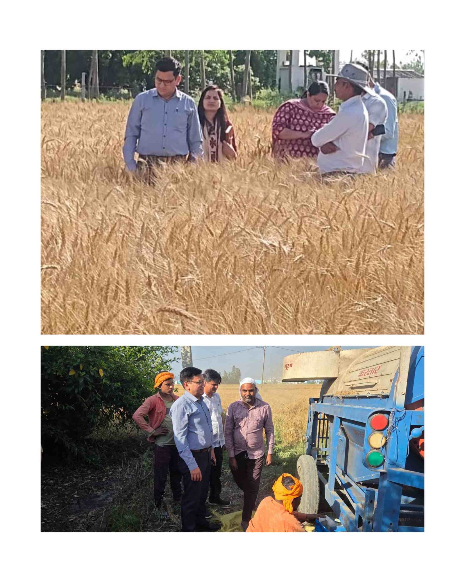 डिजिटल क्रॉप सर्वे कार्य का अपर जिलाधिकारी श्री नेगी ने किया निरीक्षण