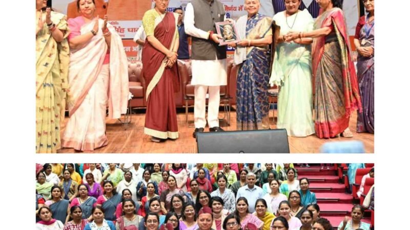 नारी शक्ति वंदन अधिनियम से महिलाओं को मिलेगा नया अधिकार:धामी