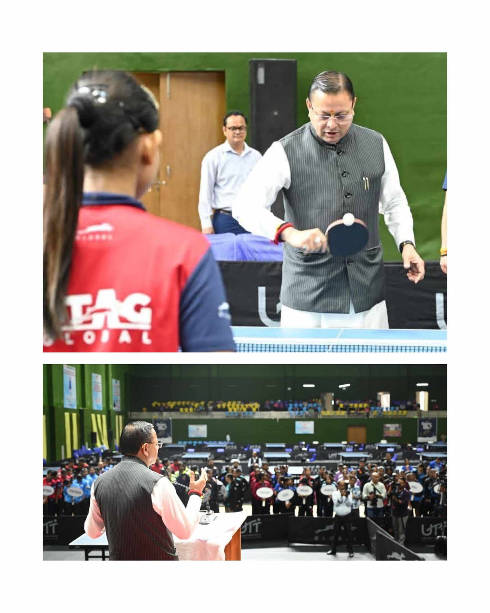 देहरादून में राष्ट्रीय टेबल टेनिस चैंपियनशिप का आगाज, मुख्यमंत्री धामी ने किया शुभारंभ