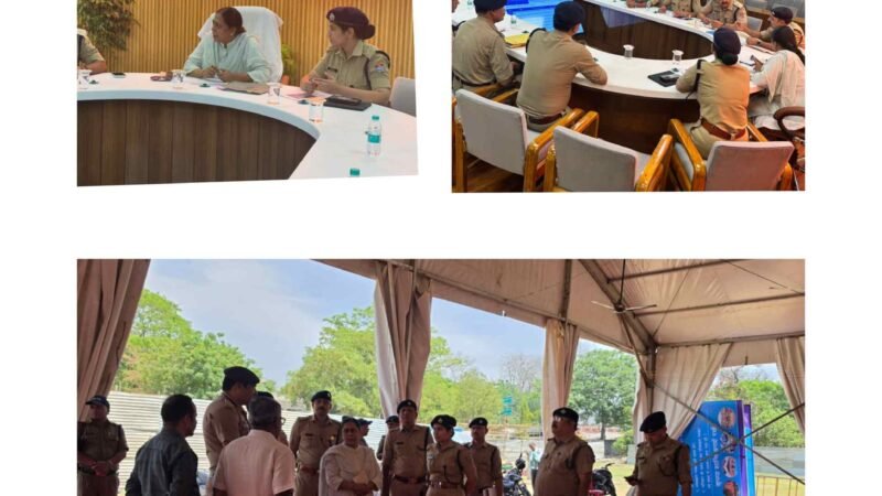 चारधाम यात्रा तैयारियों का जायजा लेने हरिद्वार पहुंचीं आईजी विम्मी सचदेवा रमन, व्यवस्थाओं को दुरुस्त करने के निर्देश
