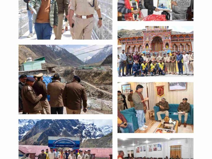 चारधाम यात्रा से पहले एक्शन मोड में एडीजी ए.पी. अंशुमान, ज्योतिर्मठ से माणा तक सुरक्षा व व्यवस्थाओं का किया निरीक्षण