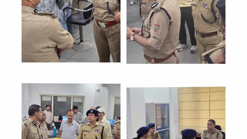 आईजी लॉ एंड ऑर्डर सुनील कुमार मीणा ने किया यात्रा मार्ग का निरीक्षण, सुरक्षा व्यवस्थाओं को लेकर दिए अहम निर्देश