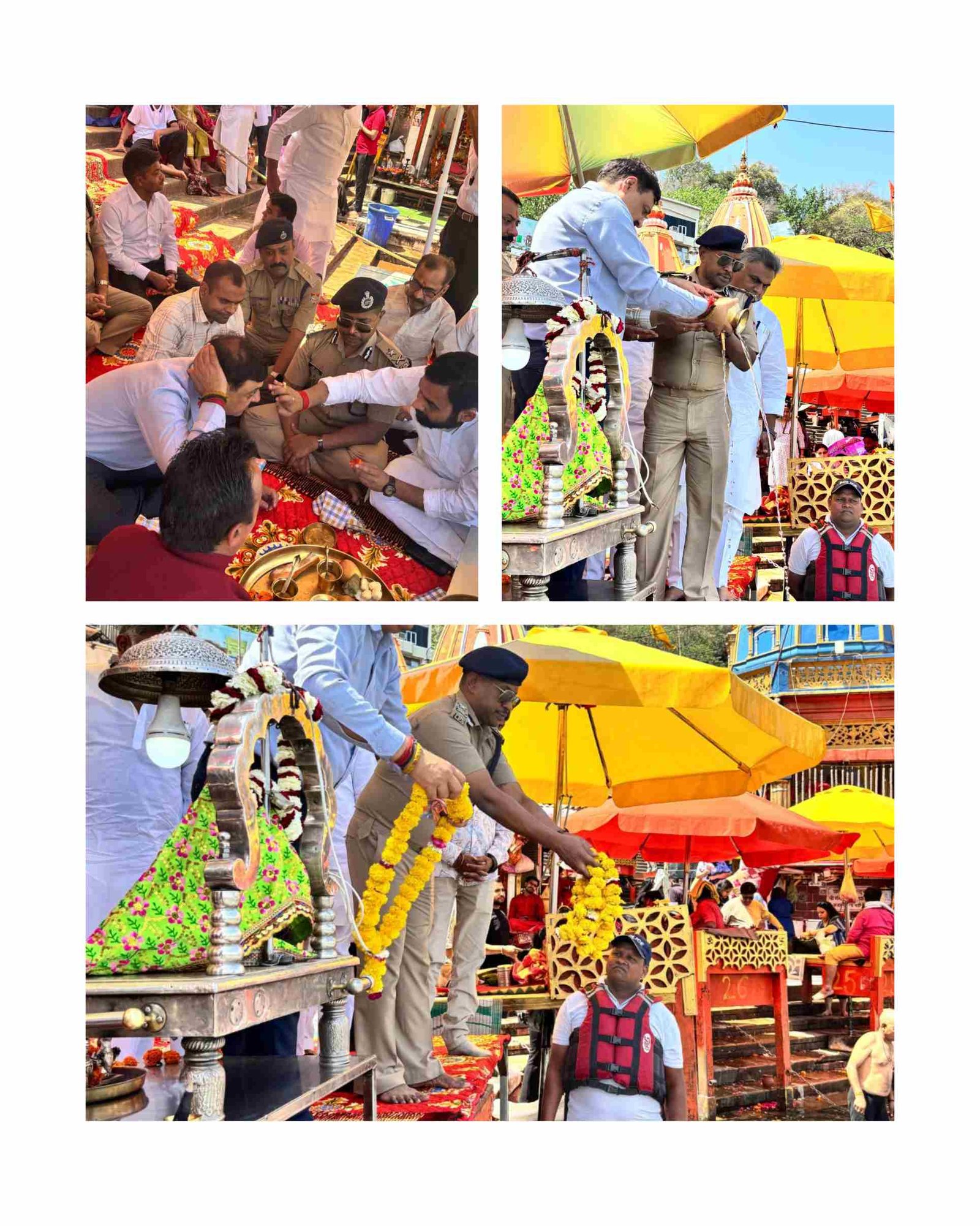 चारधाम यात्रा से पहले हरिद्वार में मां गंगा की पूजा, सुरक्षित यात्रा के लिए प्रशासन ने मांगा आशीर्वाद