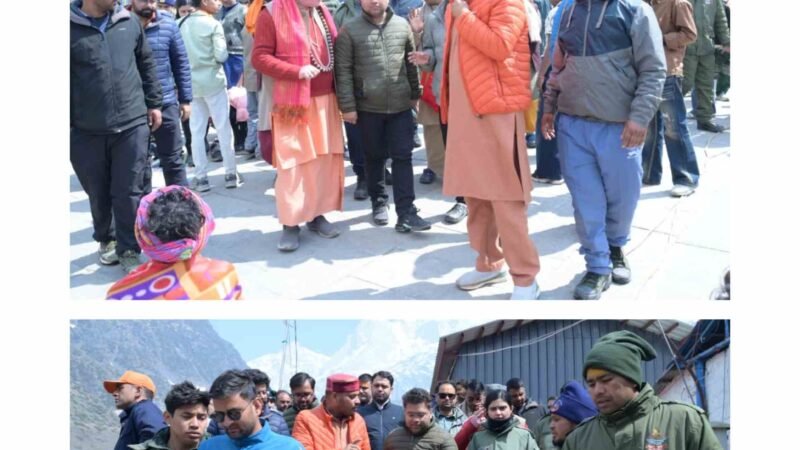 केदारनाथ यात्रा व्यवस्थाओं पर प्रशासन सख्त, डीएम व एसपी ने किया व्यापक निरीक्षण