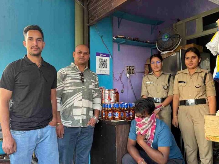 ऋषिकेश में अवैध शराब बिक्री पर कार्रवाई, रेस्टोरेंट से भारी मात्रा में शराब बरामद