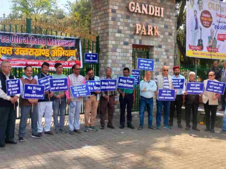 उत्तराखण्ड राज्य आंदोलनकारी मंच का जनजागरण अभियान, नशे के खिलाफ सख्त कार्रवाई और टास्कफोर्स गठन की मांग