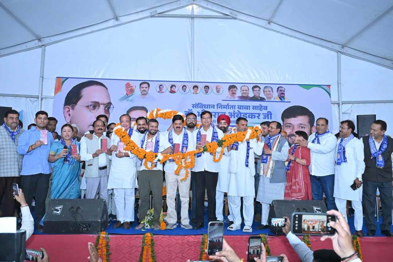 देहरादून में अंबेडकर जयंती पर कन्हैया कुमार का संबोधन, संविधान की रक्षा का लिया संकल्प