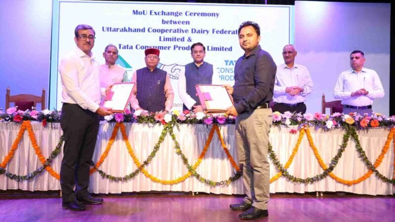 उत्तराखंड डेयरी सेक्टर को डिजिटल उड़ान, ERP लॉन्च; टाटा कंज्यूमर्स से करार से ‘आंचल’ ब्रांड को मिलेगा राष्ट्रीय विस्तार