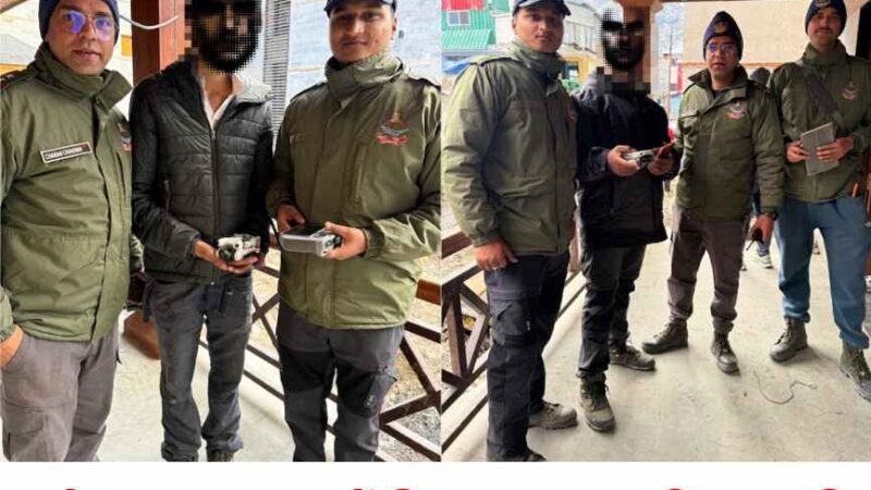 केदारनाथ धाम में बिना अनुमति ड्रोन उड़ाने पर कार्रवाई, 2 ड्रोन जब्त