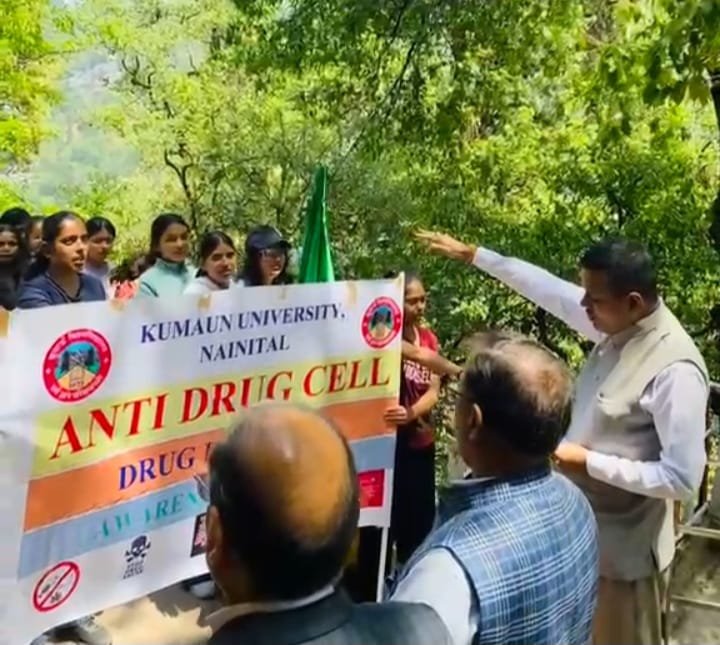 ड्रग इंसान के लिए अभिशाप है: कुलपति प्रो0 रावत