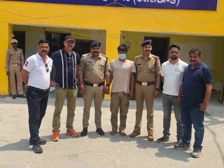 एसटीएफ व सितारगंज पुलिस की बड़ी कार्रवाई, 25 हजार का इनामी बदमाश मथुरा से गिरफ्तार